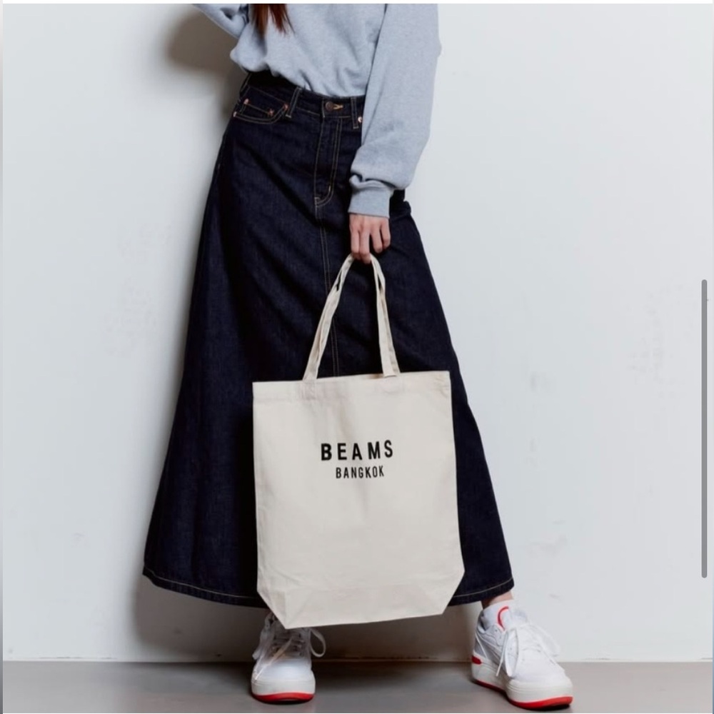 Beams Bangkok Canvas Tote Bag City exclusive! Can only get it from Thailand! New